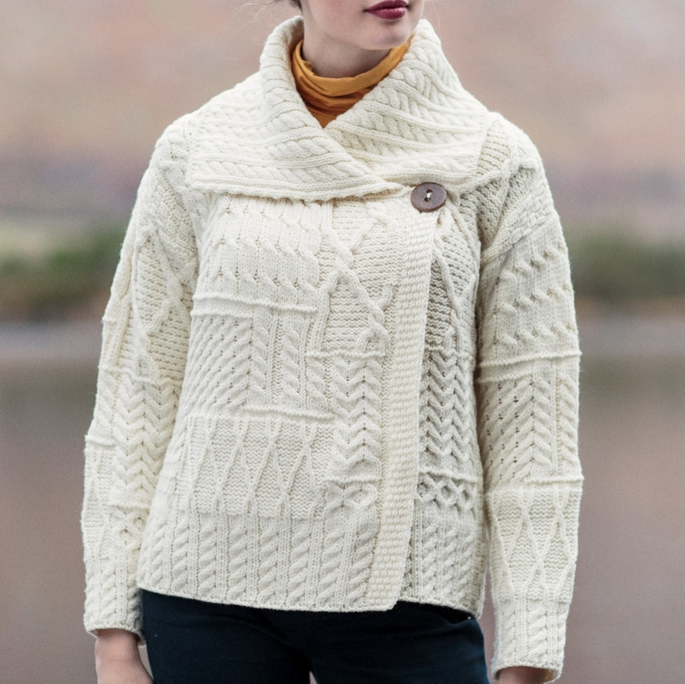 CARRIAGDONN 100% Merino Wool Ireland Sweater L $200